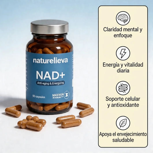 Naturelieva™ |Cápsulas NAD+ 5 en 1
