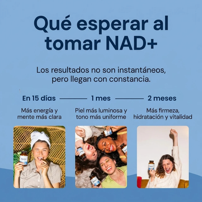 Naturelieva™ |Cápsulas NAD+ 5 en 1