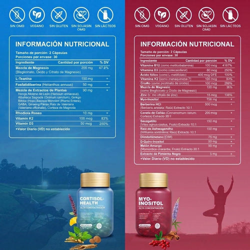 Dúo Cortisol · Calma y Energía