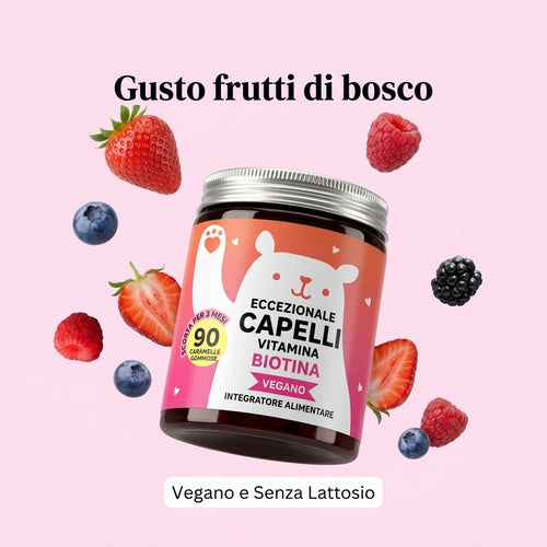 Gommose Orsetto per la Crescita dei Capelli