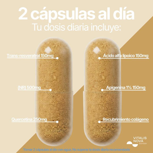Naturelieva™ |Cápsulas NAD+ 5 en 1