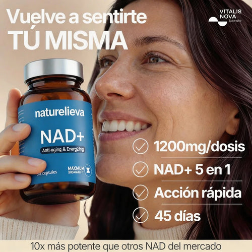 Naturelieva™ |Cápsulas NAD+ 5 en 1